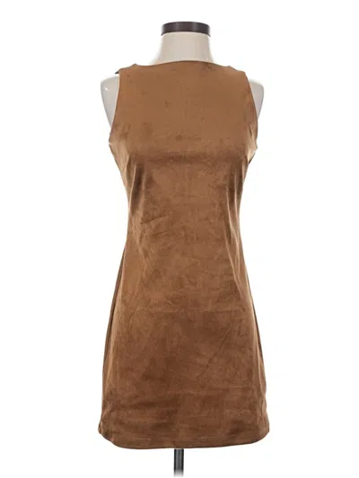 Pre-owned Sincerely Jules Casual Dress In Brown