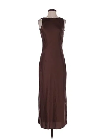 Pre-owned Sincerely Jules Casual Dress In Brown