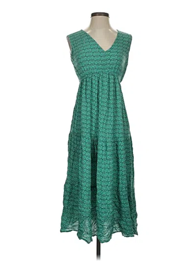 Pre-owned Sincerely Jules Casual Dress In Green