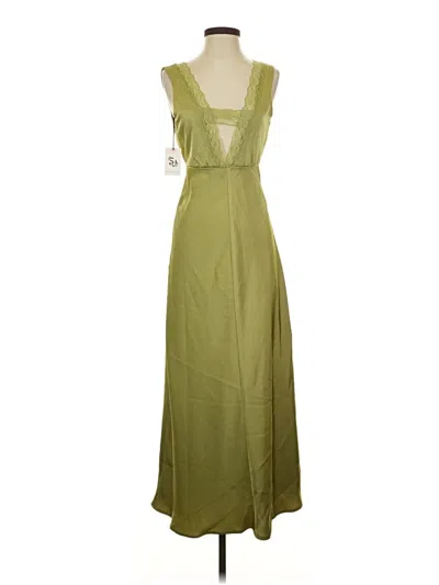 Pre-owned Sincerely Jules Casual Dress In Green