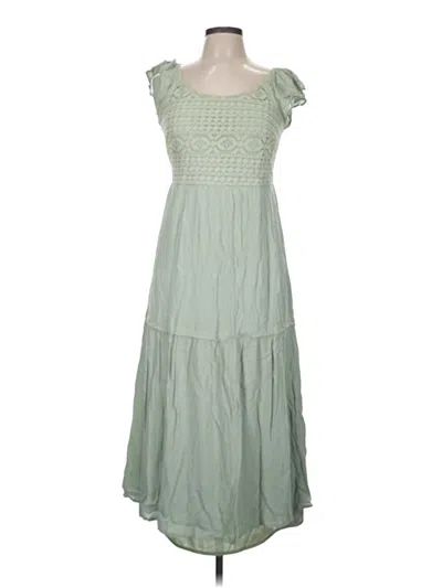 Pre-owned Sincerely Jules Casual Dress In Green