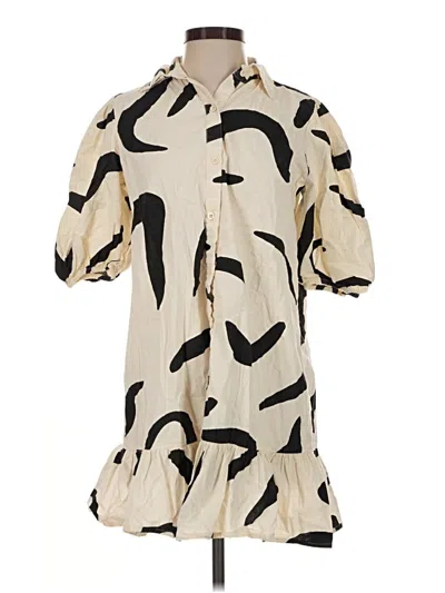 Pre-owned Sincerely Jules Casual Dress In Ivory