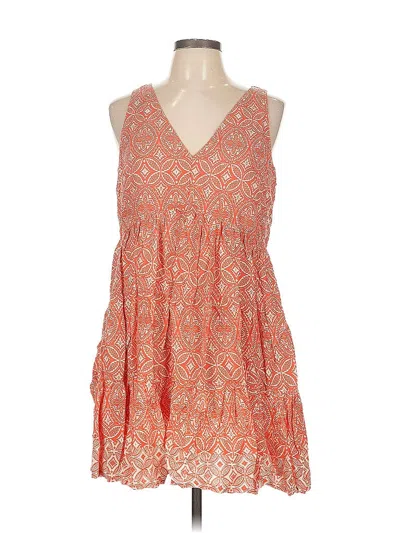 Pre-owned Sincerely Jules Casual Dress In Orange