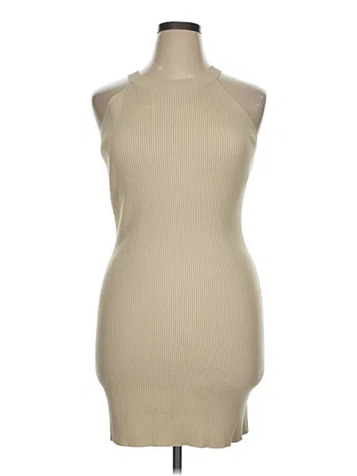 Sincerely Jules Casual Dress In Tan