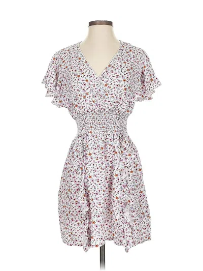 Pre-owned Sincerely Jules Casual Dress In White