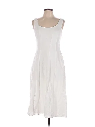 Pre-owned Sincerely Jules Casual Dress In White