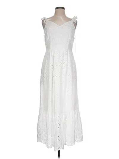 Pre-owned Sincerely Jules Casual Dress In White