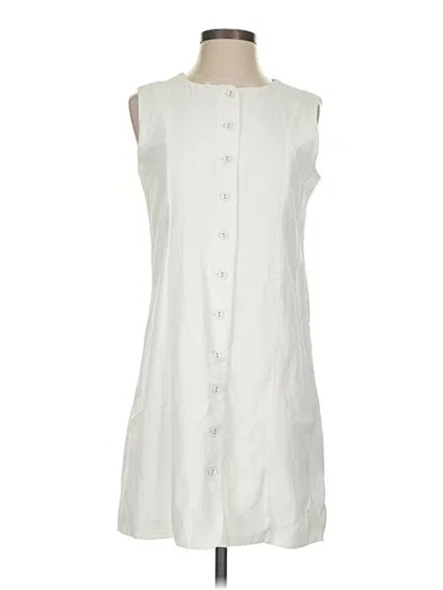 Pre-owned Sincerely Jules Casual Dress In White