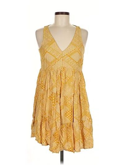 Pre-owned Sincerely Jules Casual Dress In Yellow