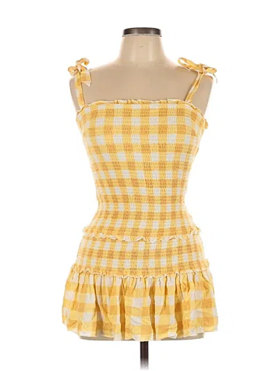 Pre-owned Sincerely Jules Casual Dress In Yellow