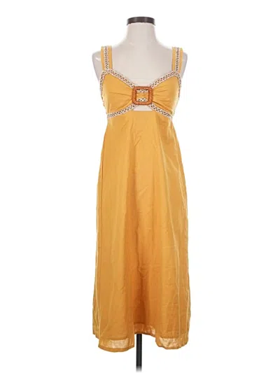 Pre-owned Sincerely Jules Casual Dress In Yellow