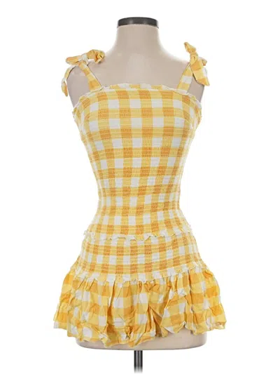 Pre-owned Sincerely Jules Casual Dress In Yellow