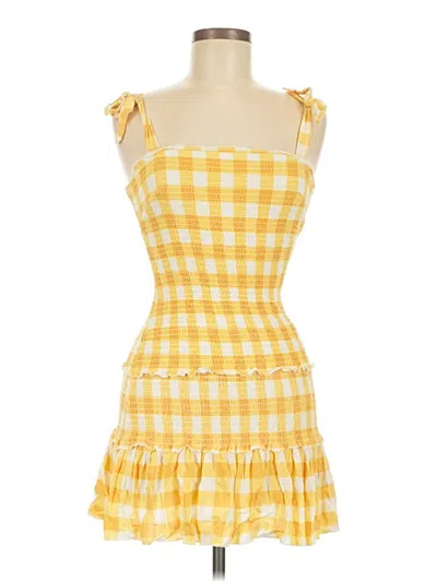 Pre-owned Sincerely Jules Casual Dress In Yellow
