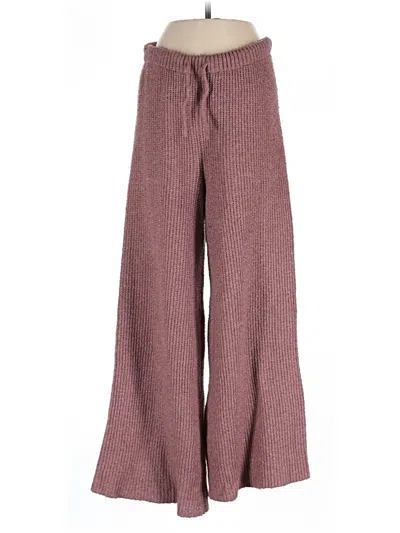 Pre-owned Sincerely Jules Casual Pants In Burgundy