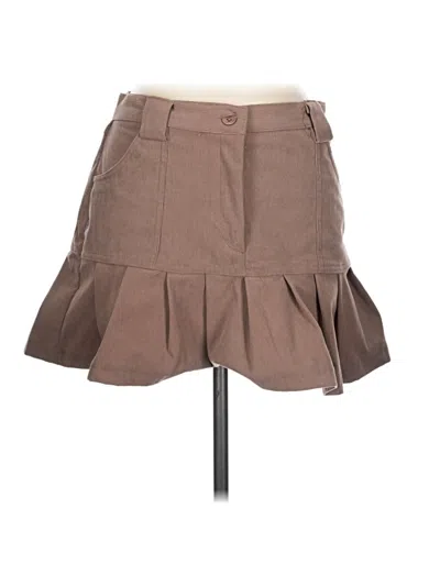 Pre-owned Sincerely Jules Casual Skirt In Brown