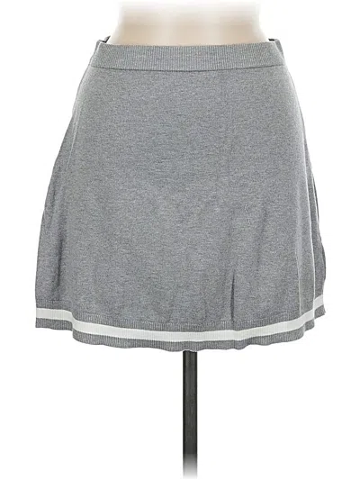 Pre-owned Sincerely Jules Casual Skirt In Gray