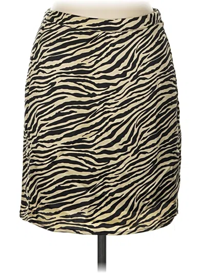 Pre-owned Sincerely Jules Casual Skirt In Tan