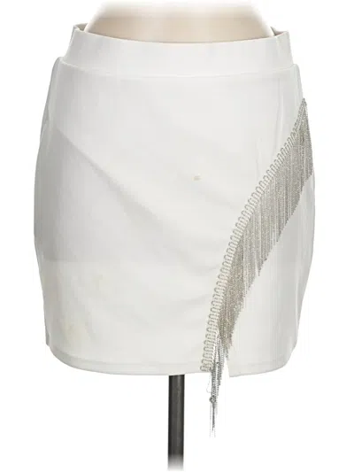 Pre-owned Sincerely Jules Casual Skirt In White
