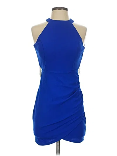 Pre-owned Sincerely Jules Cocktail Dress In Blue