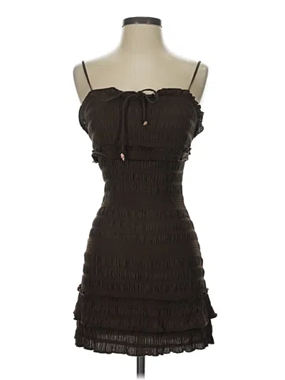 Pre-owned Sincerely Jules Cocktail Dress In Brown