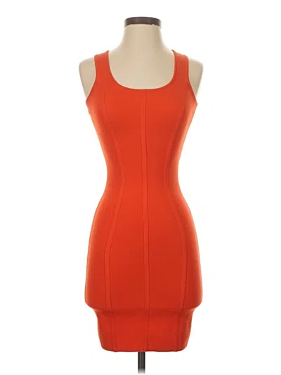 Pre-owned Sincerely Jules Cocktail Dress In Orange