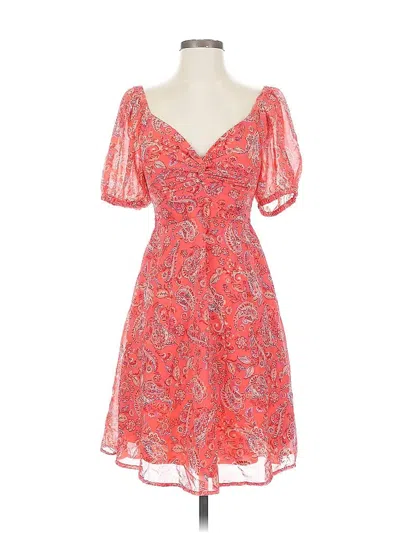 Pre-owned Sincerely Jules Cocktail Dress In Orange