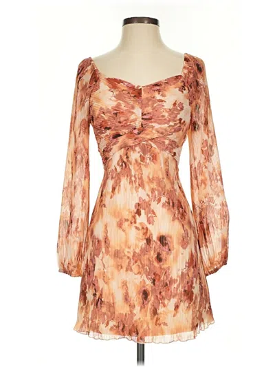 Pre-owned Sincerely Jules Cocktail Dress In Orange