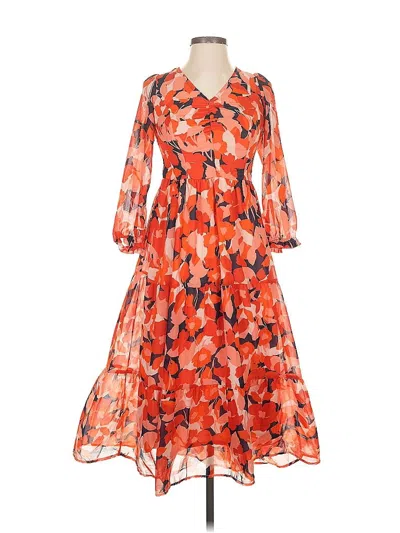 Pre-owned Sincerely Jules Cocktail Dress In Red