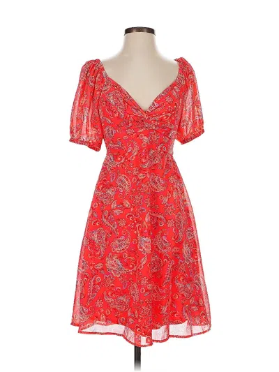 Pre-owned Sincerely Jules Cocktail Dress In Red