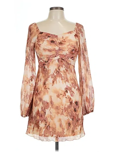 Pre-owned Sincerely Jules Cocktail Dress In Tan