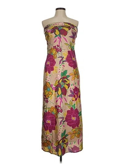 Pre-owned Sincerely Jules Cocktail Dress In Tan