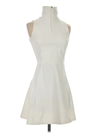 Pre-owned Sincerely Jules Cocktail Dress In White