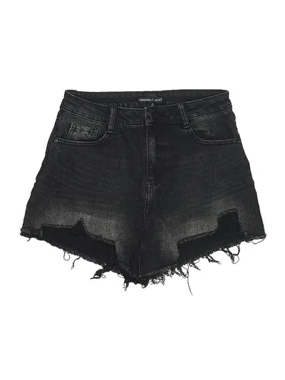Pre-owned Sincerely Jules Denim Shorts In Black