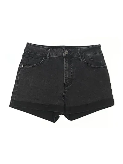 Pre-owned Sincerely Jules Denim Shorts In Black
