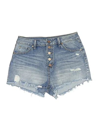 Pre-owned Sincerely Jules Denim Shorts In Blue