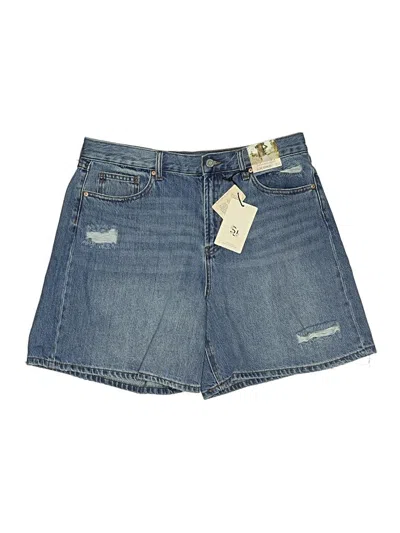 Pre-owned Sincerely Jules Denim Shorts In Blue