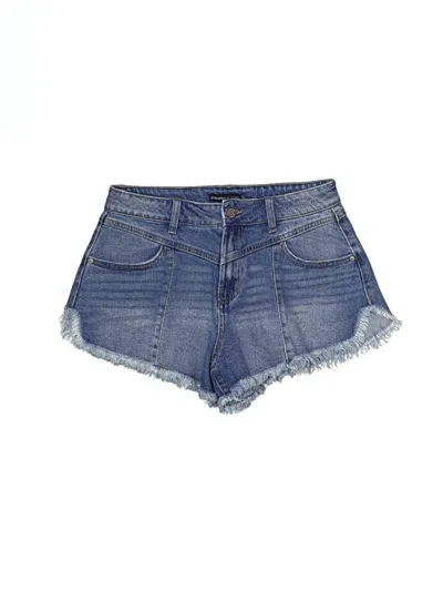 Pre-owned Sincerely Jules Denim Shorts In Blue