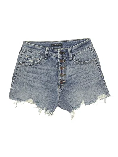 Pre-owned Sincerely Jules Denim Shorts In Blue