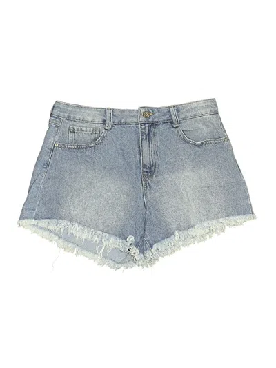 Pre-owned Sincerely Jules Denim Shorts In Blue