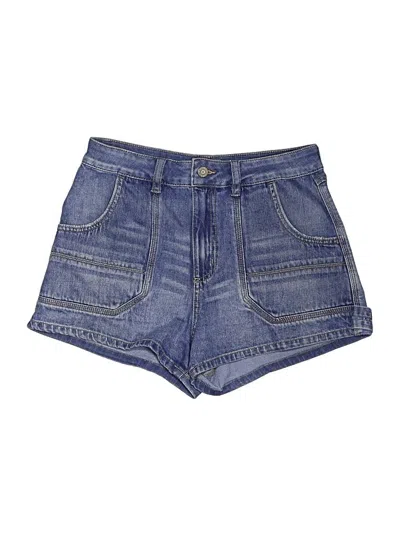 Pre-owned Sincerely Jules Denim Shorts In Blue