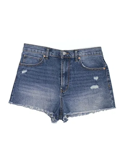 Pre-owned Sincerely Jules Denim Shorts In Blue