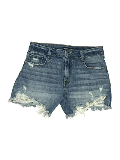 Pre-owned Sincerely Jules Denim Shorts In Blue