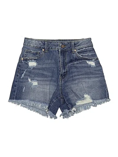 Pre-owned Sincerely Jules Denim Shorts In Blue