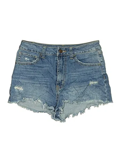 Pre-owned Sincerely Jules Denim Shorts In Blue