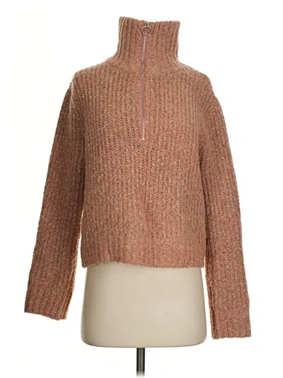 Pre-owned Sincerely Jules Fleece Jacket In Brown