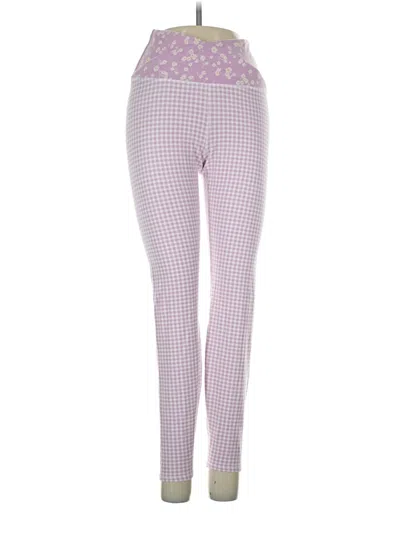 Pre-owned Sincerely Jules For Bandier Active Pants In Purple