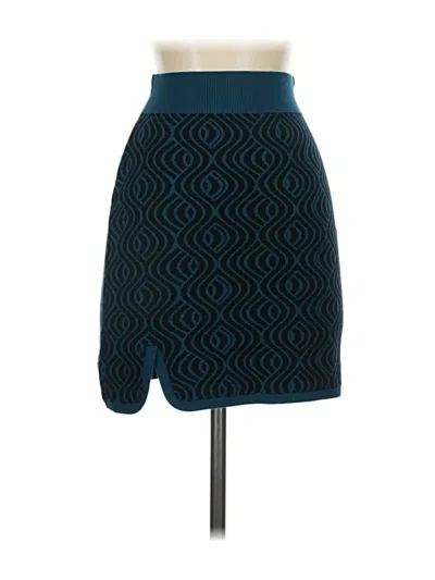 Pre-owned Sincerely Jules For Bandier Casual Skirt In Teal