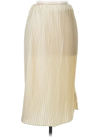 Pre-owned Sincerely Jules Formal Skirt In Ivory