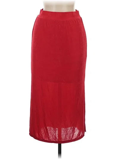 Pre-owned Sincerely Jules Formal Skirt In Red