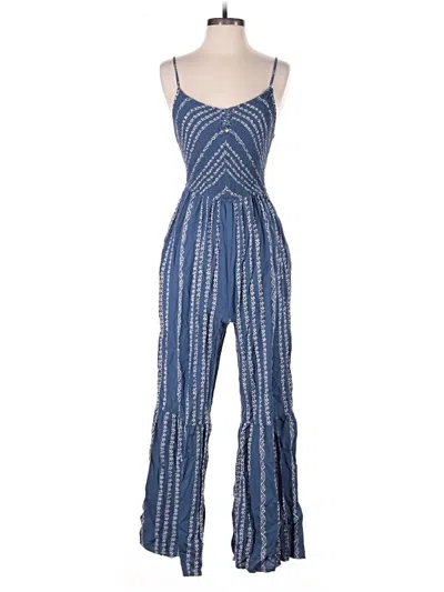 Pre-owned Sincerely Jules Jumpsuit In Blue